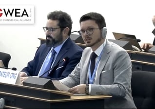 A Aliança Evangélica Mundial e a Aliança Batista Mundial denunciaram a Turquia na ONU. (Foto: Reprodução/YouTube/World Evangelical Alliance).