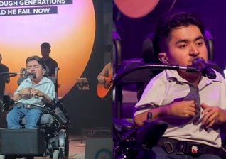 Isaac Immanuel adorando em sua igreja na Califórnia. (Foto: Reprodução/YouTube/Isaac Immanuel).