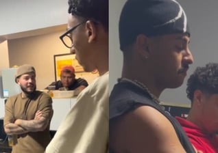 O ex-funkeiro foi guiado por Deus a um local improvável. (Foto: Reprodução/Instagram/Jottapê).