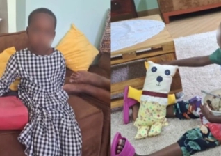 Joyce foi resgatada pela missionária brasileira Ironi Ribeiro. (Foto: Reprodução/Instagram/ironi_tanzania.oficial).