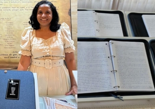  Elisabeth de Souza escreveu o manuscrito de mais de 3 mil páginas. (Foto: Instagram/admorrobranco/Arquivo pessoal/CPAD News).