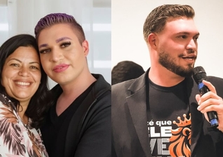 Lukas Lima e a mãe. (Foto: Reprodução/Instagram/Lukas Lima).