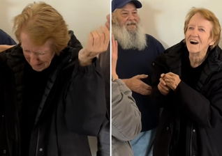 A idosa foi curada instantaneamente após as orações. (Foto: Reprodução/Instagram/Revival House)