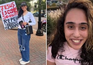 Sara Alzaiem. (Foto: Reprodução/Instagram/Sara Alzaiem/Sean Feucht)