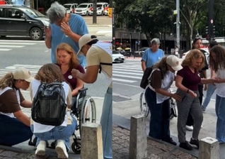 A mulher que sofreu um AVC foi curada nas ruas de São Paulo. (Foto: Reprodução/Instagram/IDE Escola Missionária).