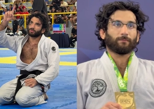 O faixa preta Gabriel Grijó anunciou Cristo no Salvador Fall International Open 2026. (Foto: Reprodução/Instagram/CBJJ Oficial).