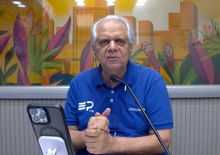 O jornalista José Carlos Magdalena. (Captura de tela/YouTube/Jornal da EP)