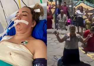 Joyce Brito voltou a ter atividade cerebral após orações. (Foto: Reprodução/ Instagram/Joyce Brito).