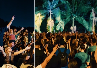 Culto do Dunamis Pockets na USP. (Foto: Dunamis Pockets).