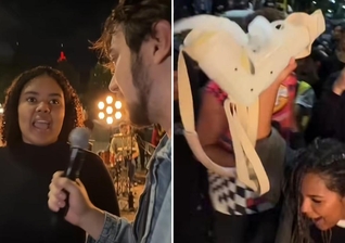 Muitos jovens foram curados no local. (Foto: Reprodução/Instagram/Luca Martini)