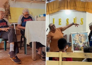 Ana e Regis servindo ao Senhor. (Foto: Reprodução/Instagram/Fernanda Lira)