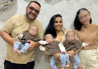 Juliana Alves recebeu um milagre e teve trigêmeas. (Foto: Instagram/Juliana Alves).