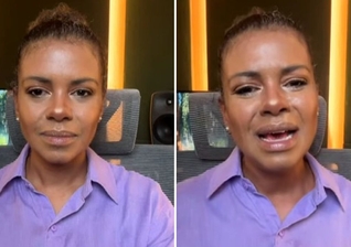 Nívea Soares. (Foto: Reprodução/YouTube/Karina Bacchi)