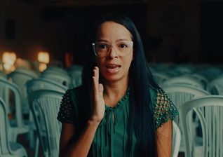 Jany Lima. (Foto: Reprodução/YouTube/Poder de Deus).