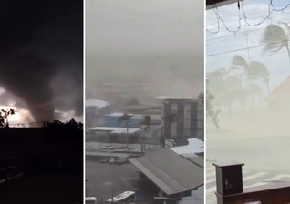 Os desastres ambientais afetaram os estados do RS, RJ e SP. (Foto: Reprodução/Redes Sociais)