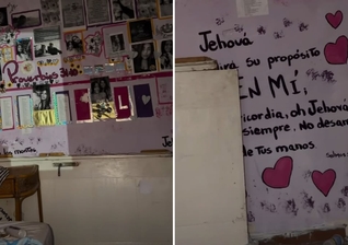 O quarto de Liliana. (Foto: Reprodução/Instagram/Pedro Doumat)