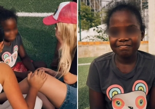 A menina foi curada após a oração. (Foto: Reprodução/Instagram/Dunamis Greenhouse)