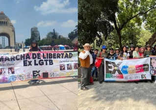 A 5ª Marcha pela Liberdade ex-LGBT reuniu cristãos na Cidade do México. (Foto: Instagram/edomex.ahora).