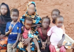 Lulu e os filhos fugiram para manter sua segurança. (Foto: International Christian Concern).