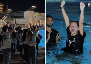 Muitos estudantes foram barrados na piscina do campus. (Foto: Reprodução/Instagram/UniteUS)