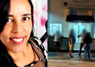 Jocilerne Oliveira, de 49 anos, morreu no local. (Foto: Reprodução/InterTV).
