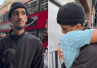 Jesse Samuel se emocionou quando o homem afirmou que queria seguir Jesus. (Foto: Reprodução/Instagram/Jesse Samuel Ngoma)