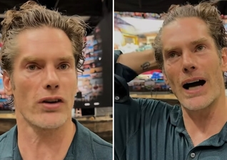 Dallas Jenkins após gravar a última cena de The Chosen. (Foto: Reprodução/YouTube/CBN News)