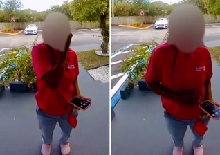 A jovem conversou com um cristão e desistiu do abordo. (Foto: Reprodução/Instagram/Love Life Florida)