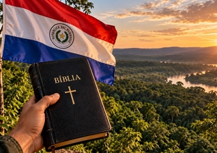 O projeto no Paraguai reúne cristãos de diferentes denominações para traduzir a Bíblia. (Foto: Imagem criada por IA)
