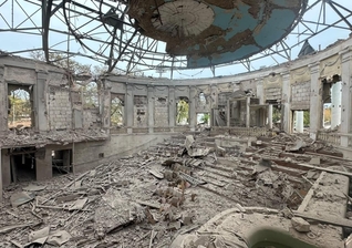 A Igreja Boas Novas ficou em ruínas. (Foto: Facebook/A Faith Under Siege).