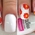 unhas decoradas com flores