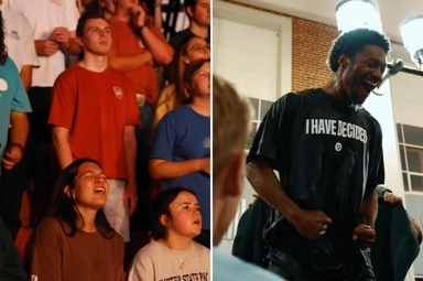 Os jovens foram atraídos por Jesus. (Foto: Reprodução/Instagram/UniteUS)