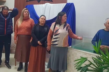 Conceição foi batizado após a esposa orar durante anos. (Foto: Notícias Adventistas/Arquivo pessoal).