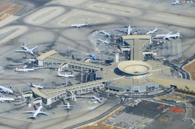 Aeroporto Ben Gurion. (Foto: Wikimedia Commons/Chris Hoare).