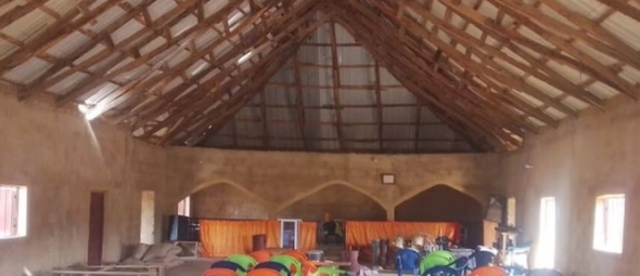 Igreja atacada na Nigéria. (Imagem ilustrativa/Portas Abertas).