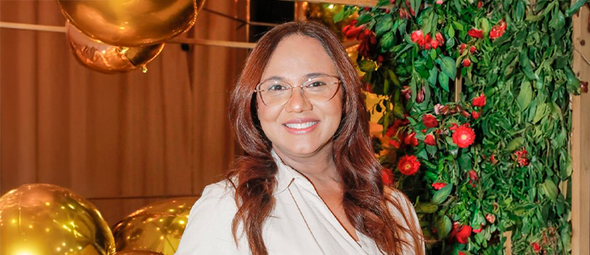 Jânia Carvalho. (Foto: Site Mulher Cristã).