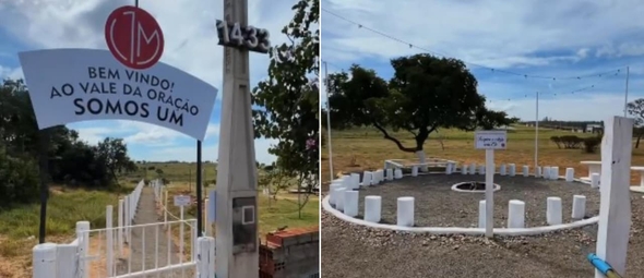 O espaço ao ar livre foi inaugurado pela igreja Somos Um em Botucatu (SP). (Foto: Reprodução/Instagram/somosumbotucatu).