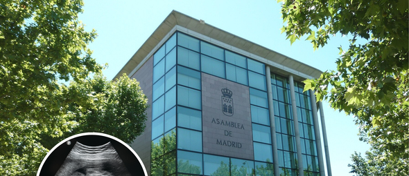 Fachada da Assembleia de Madri, sede do Parlamento regional da Comunidade de Madri. (Foto: Luis García (Zaqarbal) / Wikimedia Commons)