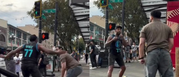O evangelista Shaunte foi agredido nas ruas de Seattle. (Foto: Reprodução/Instagram/prideless_ministries).