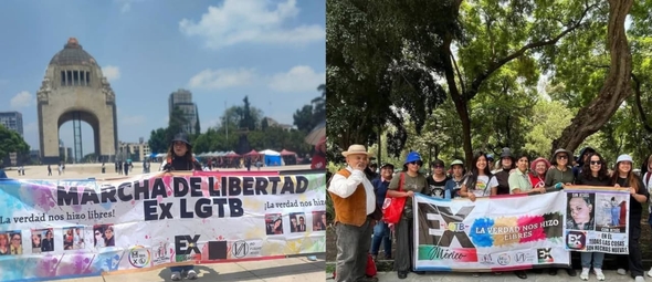 A 5ª Marcha pela Liberdade ex-LGBT reuniu cristãos na Cidade do México. (Foto: Instagram/edomex.ahora).