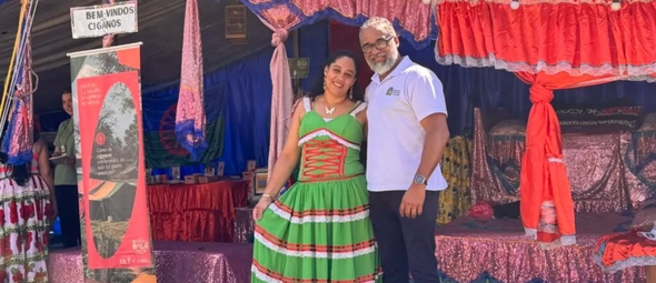 Gilmar Barbosa e a esposa Jádi. (Foto: Reprodução/Junta de Missões Nacionais)