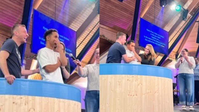 Fabio Carvalho foi batizado recentemente. (Foto: Instagram/Fabio Carvalho).