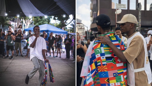 Missionário Gustavo Emanuel compartilha o Evangelho em ações de rua. (Foto: Instagram/@gustavoemanueloficial)