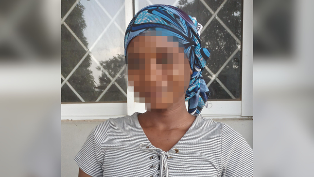 Sarah, jovem cristã que foi presa após deixar o islamismo e se converter ao cristianismo na Nigéria. (Foto: ADF International)