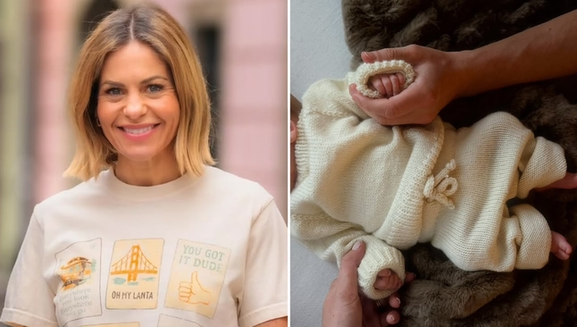 Candace Bure e o neto. (Foto: Reprodução/Instagram/Candace Cameron Bure/Elliott Bure)