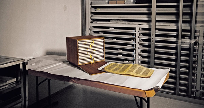 O Codex chegou a Israel em 1958, e foi transferido para o Museu de Israel, em meados dos anos 1980. (Foto: Michal Chelbin/ The New York Times)