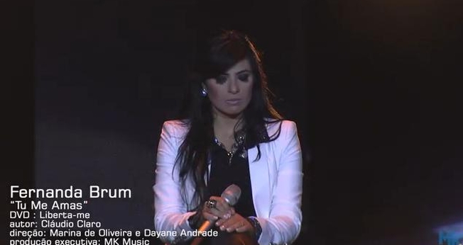 Fernanda Brum divulga a faixa "Tu Me Amas" de seu novo DVD; confira