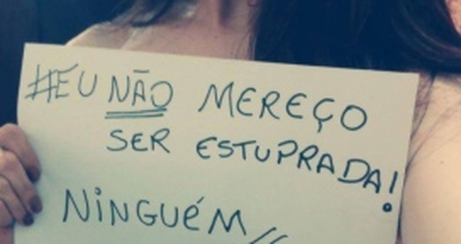 Eu não mereço ser estuprada