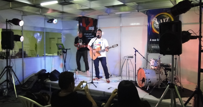 A novidade desta edição é o espaço destinado à sonorização, iluminação e instrumentos musicais. (Foto: Reprodução)