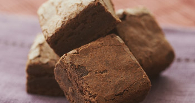 Brownie com sobras de ovo de Páscoa